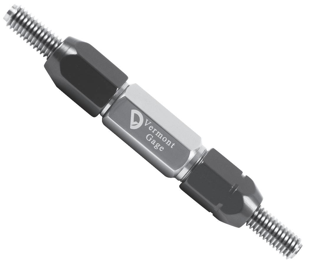 Picture of Vermont Gauge E000248562-M10X1.5 M10 X 1.5 6H Go W/P Gauge 2.00" Thread